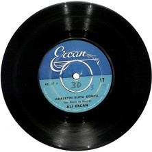 Ali Ercan - Adaletin Bumu Dünya  Bir Rüya Gördüm Plak (106.5) PLK21053