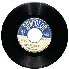 Behiye Aksoy - Yemin Ettim Bir Kere  Hayat Budur Giden Gelmez Plak (108.5) PLK21384