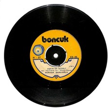 Nurhan Damcıoğlu - Aşkın En Güzeli  Şeytan Diyor Ki   Plak (106.5)  PLK22437