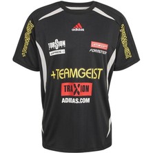 Adidas  Erkek Siyah  T-Shirt Ss Jersey KG2671