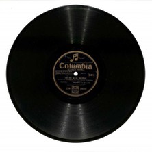 Columbia Tanz Orchester - Ich Bin Ja So Vergnügt  Schenk Mir Eine Tafel Schokolade  78  Taş Plak (107) PLK22994
