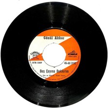 Gönül Akkor - Beş Çayına Beklerim  Bağdat Yolunda Plak  (108)  PLK21800