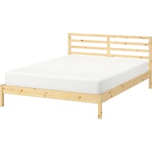 IKEA Tarva / Lönset Çift Kişilik Karyola Çam 140 x 200 cm
