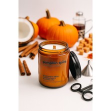 Basement : Pumpkin Spice : Amber Cam Kavanozda : Kokulu Soya Mum (Balkabağı, Tarçın, Portakal, Hindistan Cevizi, Karamel)