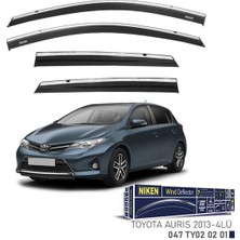 Niken Kromlu Cam Rüzgarlığı Toyota Aurıs 2013- 4lü