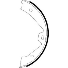 Hella 8DA355050221 El Fren Balatasi 1124289 1124289K 7P0698525