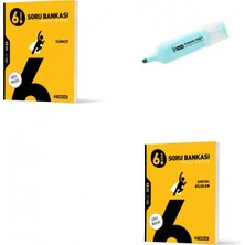 Hız Yayınları 6.sınıf Türkçe ve Sosyal Bilgiler Soru Bankası (Yeni Müfredat)