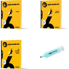 Hız Yayınları 6.sınıf Türkçe Sosyal Bilgiler ve Din Soru Bankası (Yeni Müfredat)