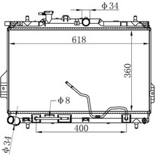 Oris BHY025022 Motor Radyatoru 2531017100 2531017101