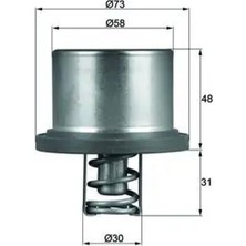 Mahle THD289 Termostat 94810612501