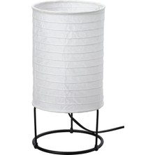 IKEA Strandad Masa Lambası Beyaz Siyah 29 cm