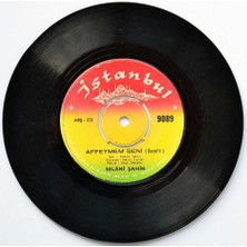Selami Şahin - Affetmem Seni  Gizli Aşk Plak (108) - 1968 Nadir Baskı  PLK1921