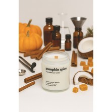 Basement : Pumpkin Spice : Cam Kavanozda Kokulu %100 Soya Mum (Balkabağı, Tarçın, Portakal, Hindistan Cevizi, Karamel)