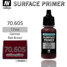 Vallejo 70605 18 Ml. Ger. Red Brown, Astar Model Boyası