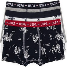 U.S. Polo Assn. Erkek Çocuk 3'lü Boxer Takım 50319391-VR033