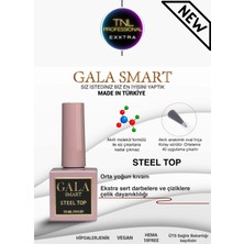 Tnl Professional Tnl Exxtra Gala Smart Steel Top Coat Kalıcı Oje Protez Tırnak Jel Tırnak Yapışkan Tabaka Bırakmaz