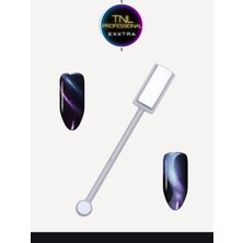 Tnl Professional Mıknatıs Kedi Gözü Oje Için Cat Eye Kalıcı Oje Manyetik Mıknatıs 3D Magneti Kedi Gözü Mıknatısı