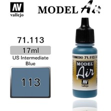 Vallejo 71113 18 Ml. Idf Blue, Model Air Serisi Model Boyası