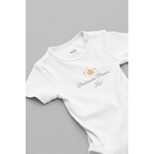 Overoz Baba Yazılı Zıbın Babasının Prenses Kızı Yazılı Bebek Zıbın 5919