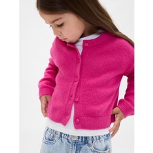 Gap Kız Bebek Pembe Cashsoft Hırka
