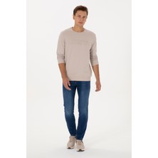 U.S. Polo Assn. Erkek Mavi Slim Fit Jean Pantolon 50316529-DN0022