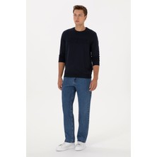 U.S. Polo Assn. Erkek Mavi Loose Fit Jean Pantolon 50316575-DN0022