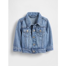 Gap Bebek Mavi Ultrasoft Icon Denim Ceket