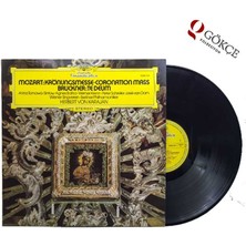 Harbert Von Karajan Mozart Coronation Mass Lp Plak   PLK940