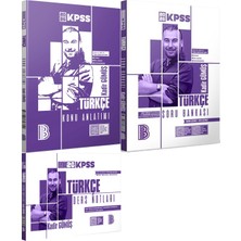 Benim Hocam Yayınları 2026 Kpss Türkçe Konu Anlatımı Soru Bankası Ders Notları