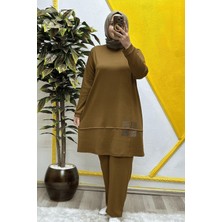 Elmas Tesettür Kadın Tesettür Giyim Büyük Beden Mualla Ikili Takım