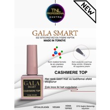 Tnl Professional Tnl Exxtra Kaşmer Mat Cashmere Top Coat 10 ml Kalıcı Oje Protez Tırnak Jel Tırnak Gala Smart