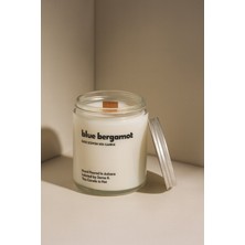 Basement : Blue Bergamot : Cam Kavanozda Kokulu %100 Soya Mum (Bergamot, Neroli, Kakule, Limonel, Narenciye)