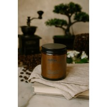 Basement : Coffee : Amber Cam Kavanozda : Kokulu Soya Mum (Kahve, Karamel)