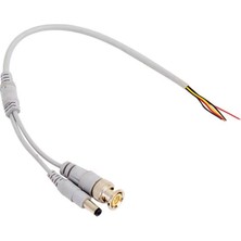 Pm-35 Erkek Bnc + Power Jacklı 30CM Güvenlik Kamera Kablosu