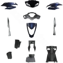 Motobisavm KAPORTA SET [MAVİ] [YENİ MODEL] HONDA ACTIVA S