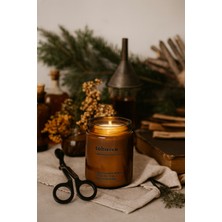 Basement : Tobasso : Amber Cam Kavanozda : Kokulu Soya Mum (Tütün, Oud, Amber, Sandal, Sedir)