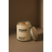 Basement : Cheesecake : Cam Kavanozda Kokulu %100 Soya Mum (Narenciye, Lavanta, Karamel, Tarçın, Şurup)