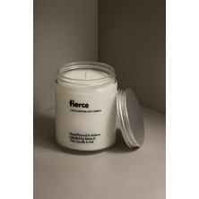 Basement : Fierce : Cam Kavanozda Kokulu %100 Soya Mum (Limon, Portakal, Yasemin, Musk, Sandalağacı)