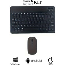 Nps USB Şarjlı Bluetooth Keyboard Mouse Seti