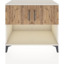 Dienni Hyperion Şifonyer 2 Raflı 2 Kapaklı 88X44X80 Aytaşı-Çam