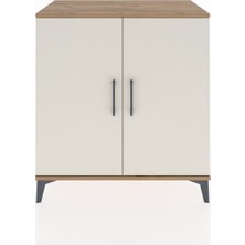 Dienni Hyperion Şifonyer 2 Kapaklı 88X44X96 Çam-Aytaşı