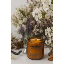 Basement : Daisy Fresh : Amber Cam Kavanozda : Kokulu Soya Mum (Çiçek Özleri, Pudra, Lavanta, Ylang Ylang)