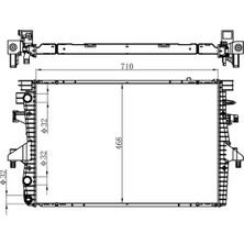 Oris BVW000026 Motor Radyatoru 7H0121253F