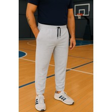 Atlas Erkek Gri Slim Fit Jogger Eşofman