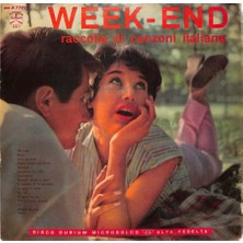 Week - End Raccolta Di Canzoni Italiane (1959 - Italya) Lp