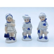 Antika Porselen Biblo (Üçlü) AOB1825