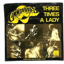 Commodores - Three Times A Lady  Look What Youve Done To Me Plak (109)   PLK18887