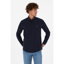 U.s. Polo Assn. Erkek Lacivert Gömlek Basic 50316721-VR033