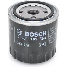 Bosch YAĞ FİLTRESİ CLIO 1 1.9D 1991-1998 - LOGAN 1 2.2DT 1996-2001 - TRAFIC-R21 2.1D 1989-1994 -MASTER 2.1D 1980-1998 8200007832