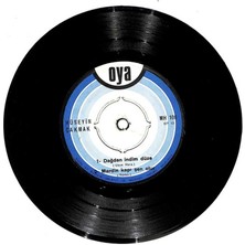 Hüseyin Çakmak - 1.dağdan Indim Düze - 2.mardin Kapı Şen Olur  3.su Ver Leyla 4.gözlerimin Feri Kaçtı Mini Lp Plak (109) PLK19686